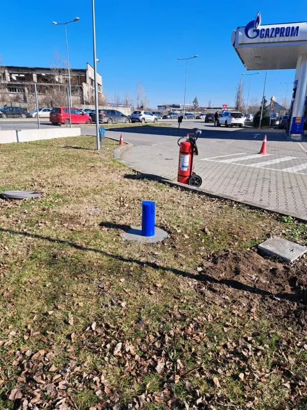 Puț forat recondiționat, cu cap de puț nou